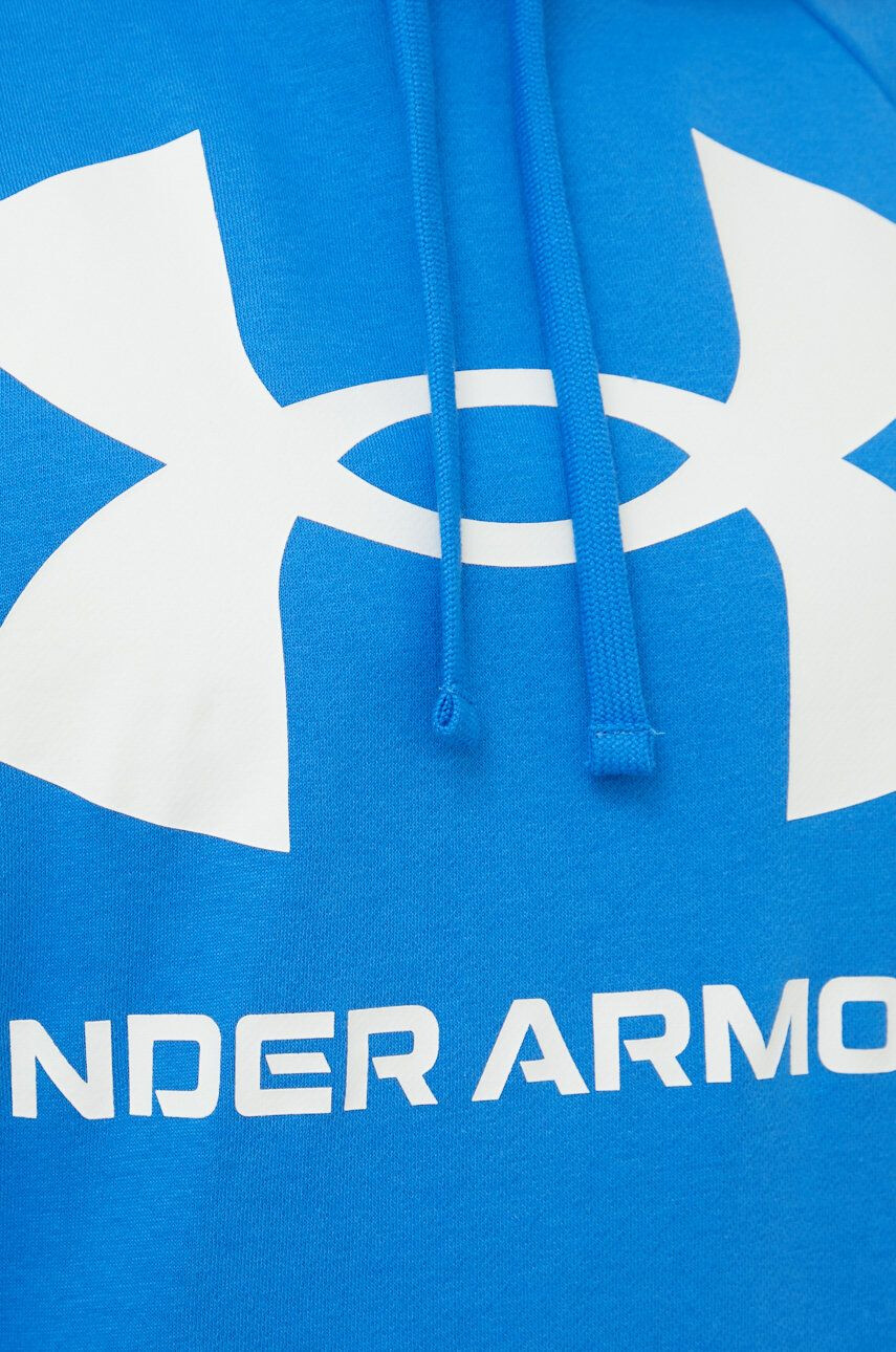 Under Armour Mikina 1356317-100 dámska fialová farba s kapucňou jednofarebná - Pepit.sk