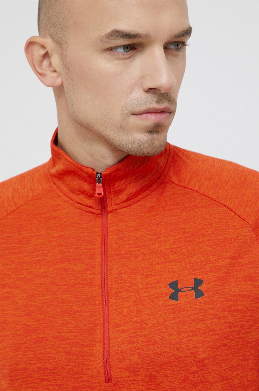 Under Armour Tréningová mikina Tech 2.0 oranžová farba melanžová - Pepit.sk