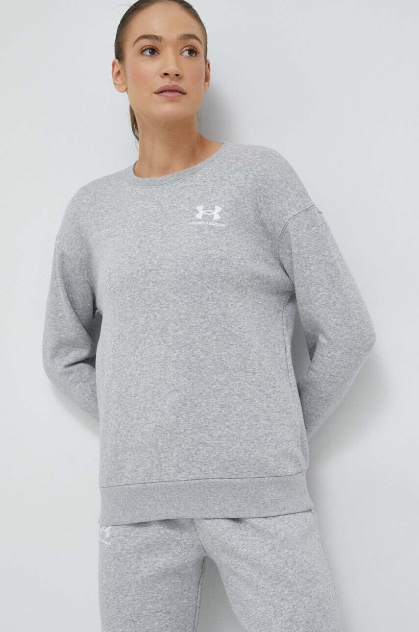 Under Armour Mikina 1373032-495 dámska šedá farba jednofarebná - Pepit.sk