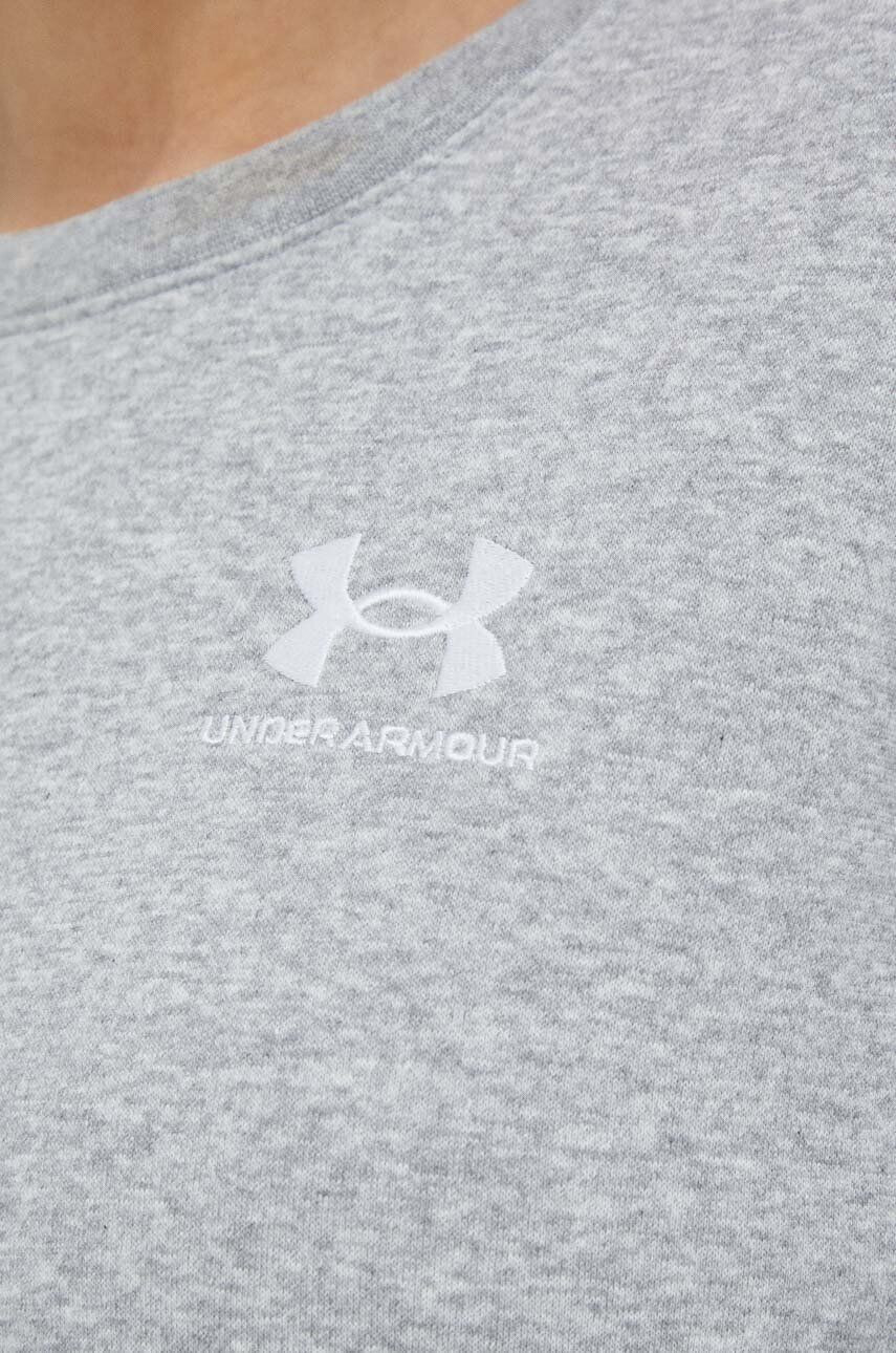 Under Armour Mikina 1373032-495 dámska šedá farba jednofarebná - Pepit.sk