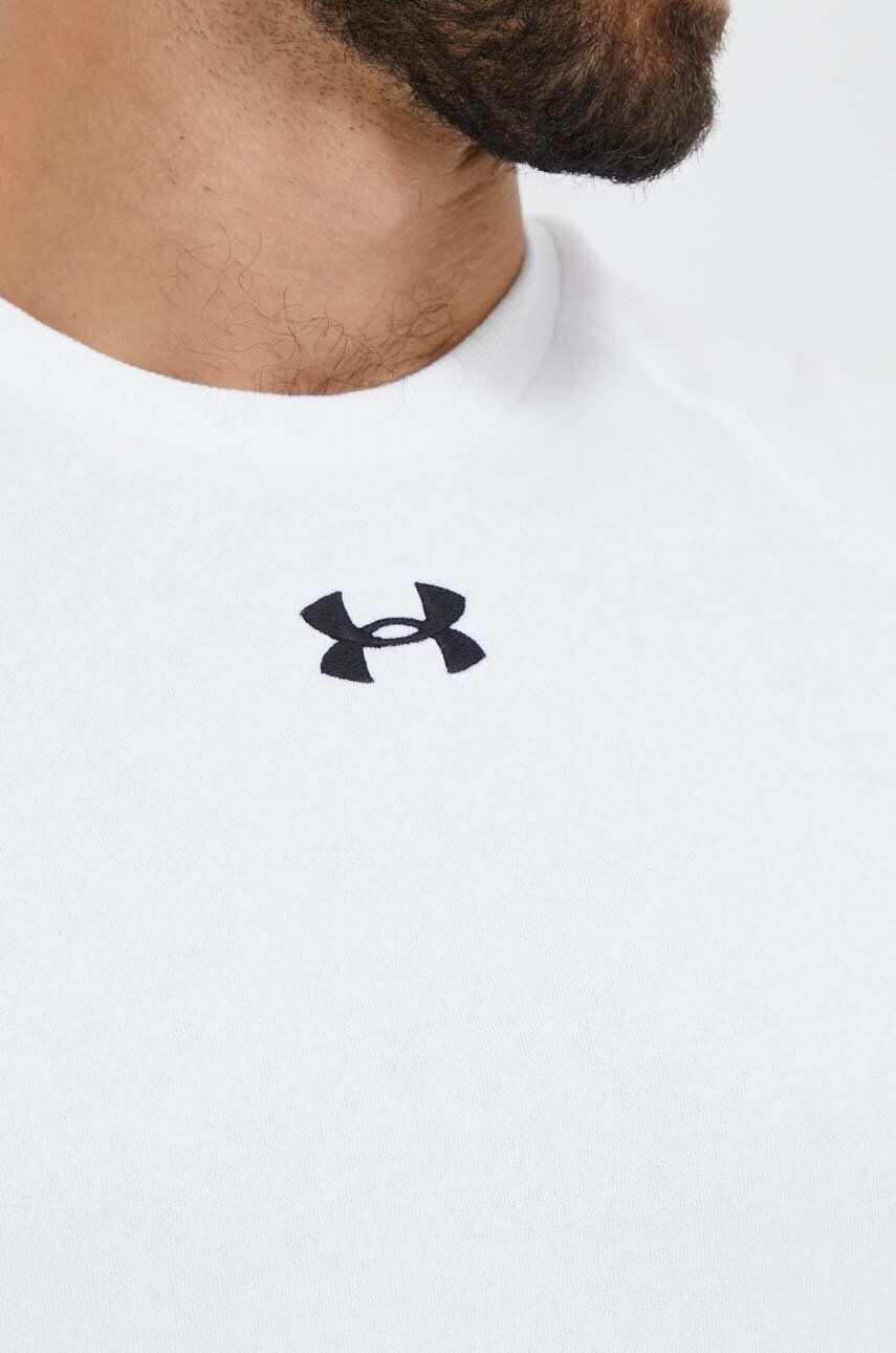 Under Armour Mikina pánska biela farba jednofarebná - Pepit.sk