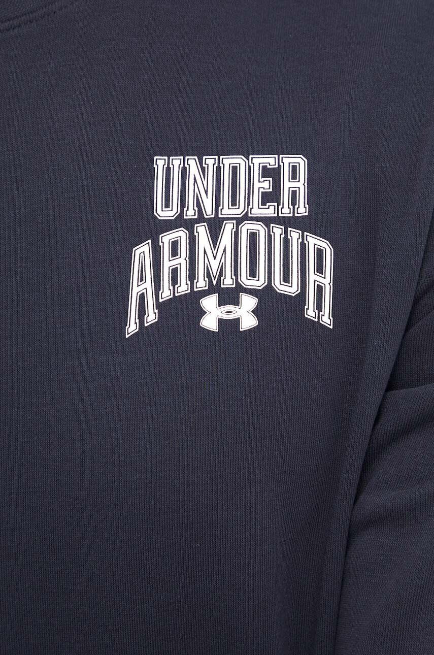 Under Armour Mikina pánska čierna farba s potlačou - Pepit.sk