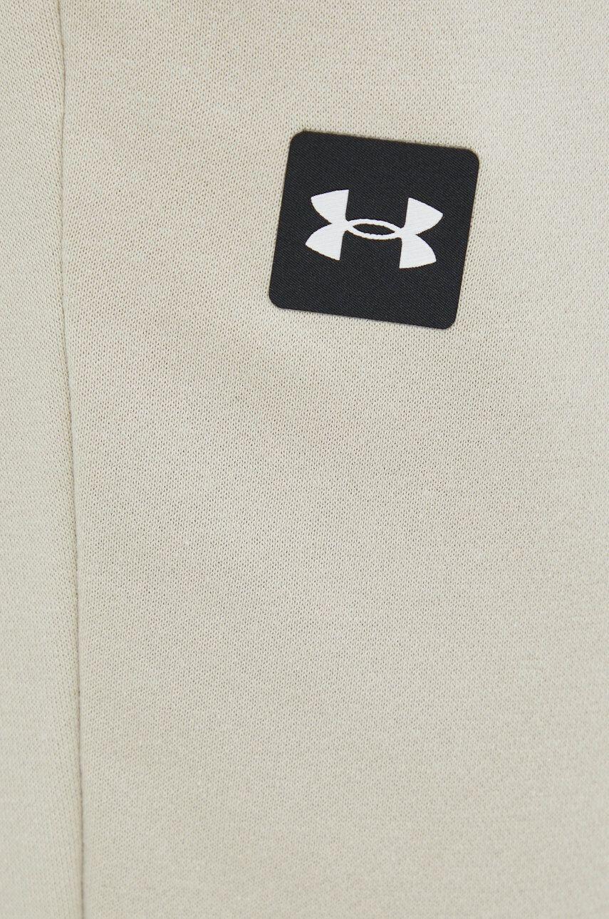 Under Armour Nohavice 1357128-012 pánske béžová farba jednofarebné - Pepit.sk