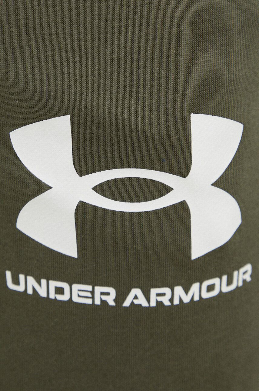 Under Armour Nohavice pánske zelená farba jednofarebné - Pepit.sk