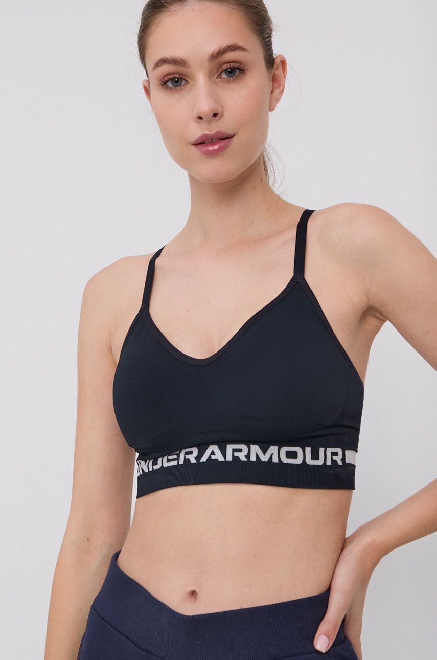 Under Armour Športová podprsenka Seamless 1357719-678 čierna farba - Pepit.sk