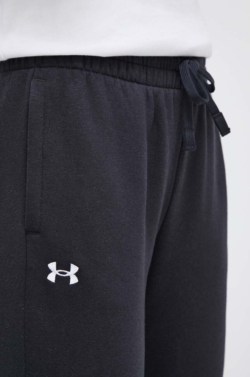 Under Armour Tepláky čierna farba jednofarebné - Pepit.sk