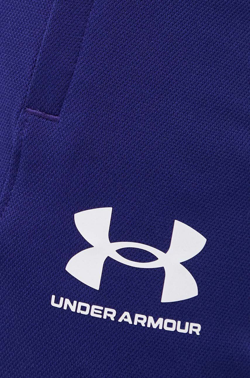 Under Armour Tepláky Pique fialová farba jednofarebné - Pepit.sk