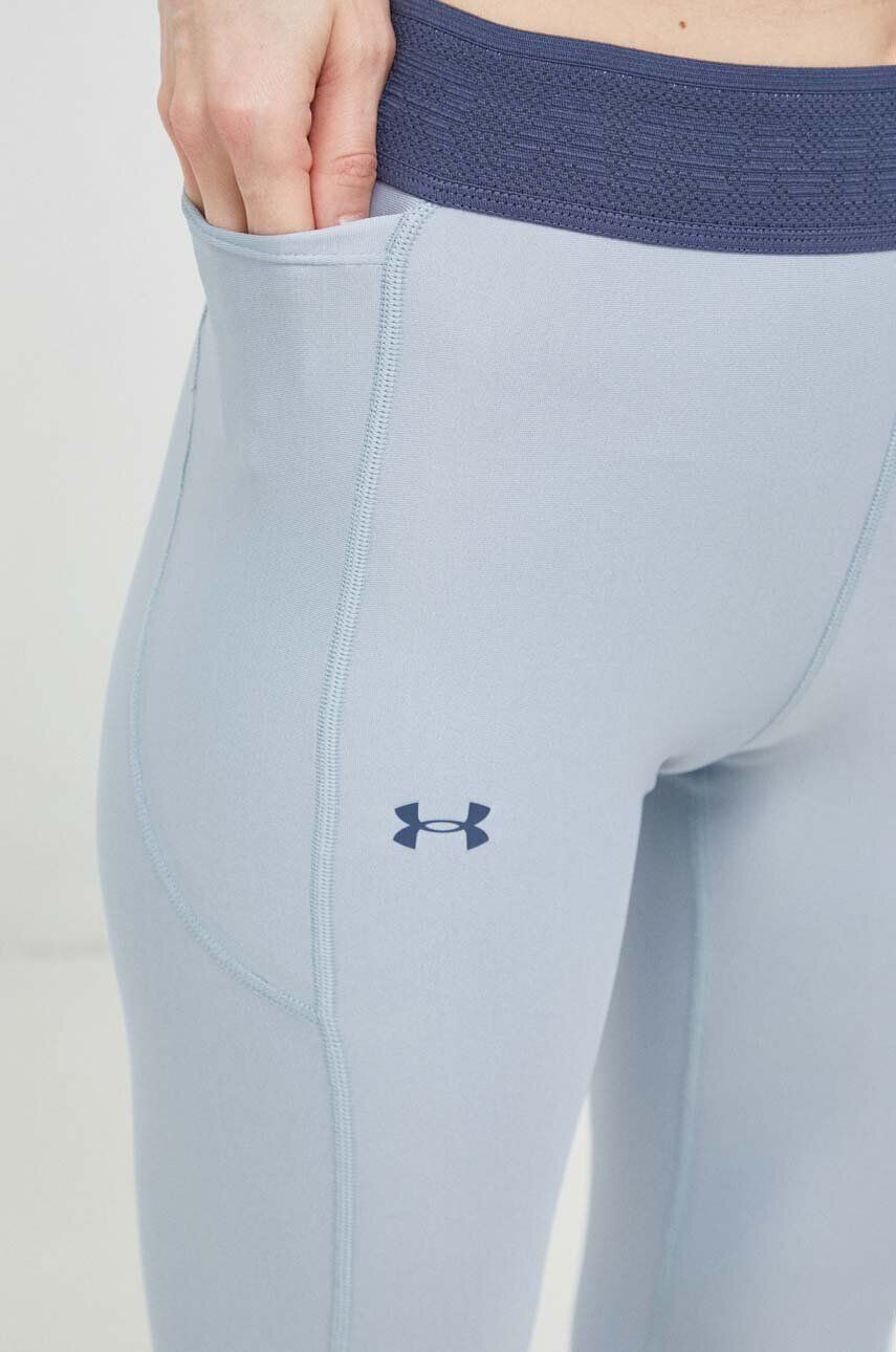 Under Armour Tréningové legíny Armour Branded oranžová farba s potlačou - Pepit.sk