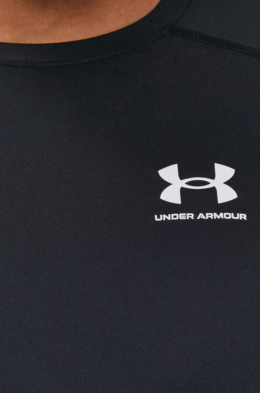 Under Armour Tréningové tričko s dlhým rukávom čierna farba jednofarebný - Pepit.sk