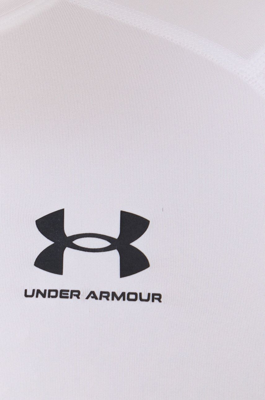 Under Armour Tréningové tričko s dlhým rukávom biela farba jednofarebný - Pepit.sk