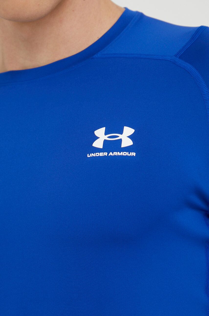 Under Armour Tréningové tričko s dlhým rukávom 1361506-001 tmavomodrá farba jednofarebné - Pepit.sk