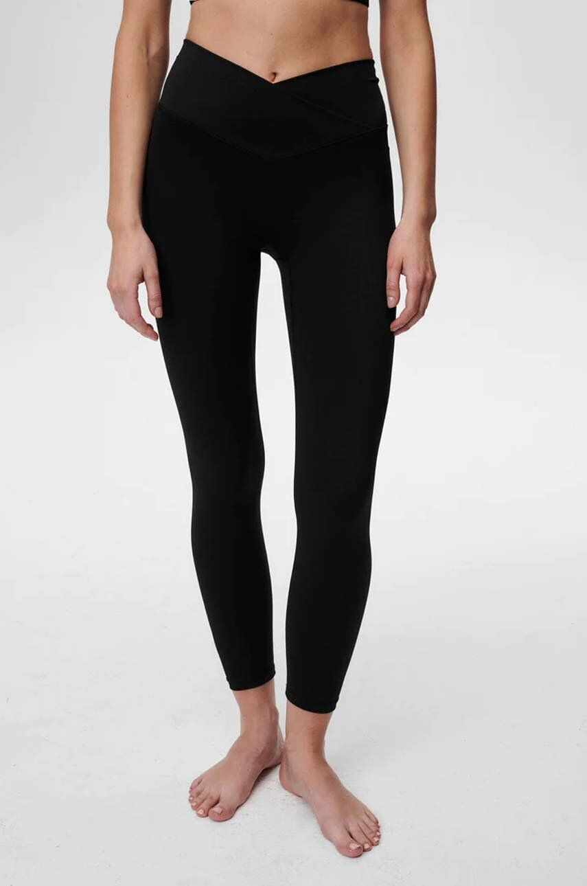 Undress Code Legíny 618 Half Moon Leggins Black dámske čierna farba jednofarebné - Pepit.sk