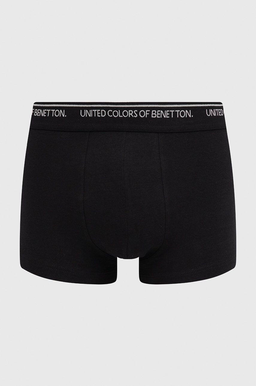 United Colors of Benetton Boxerky pánske čierna farba - Pepit.sk