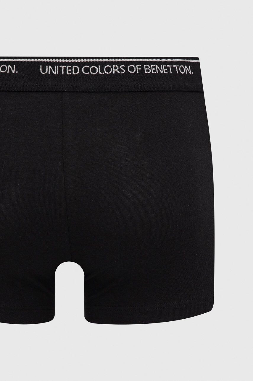 United Colors of Benetton Boxerky pánske čierna farba - Pepit.sk