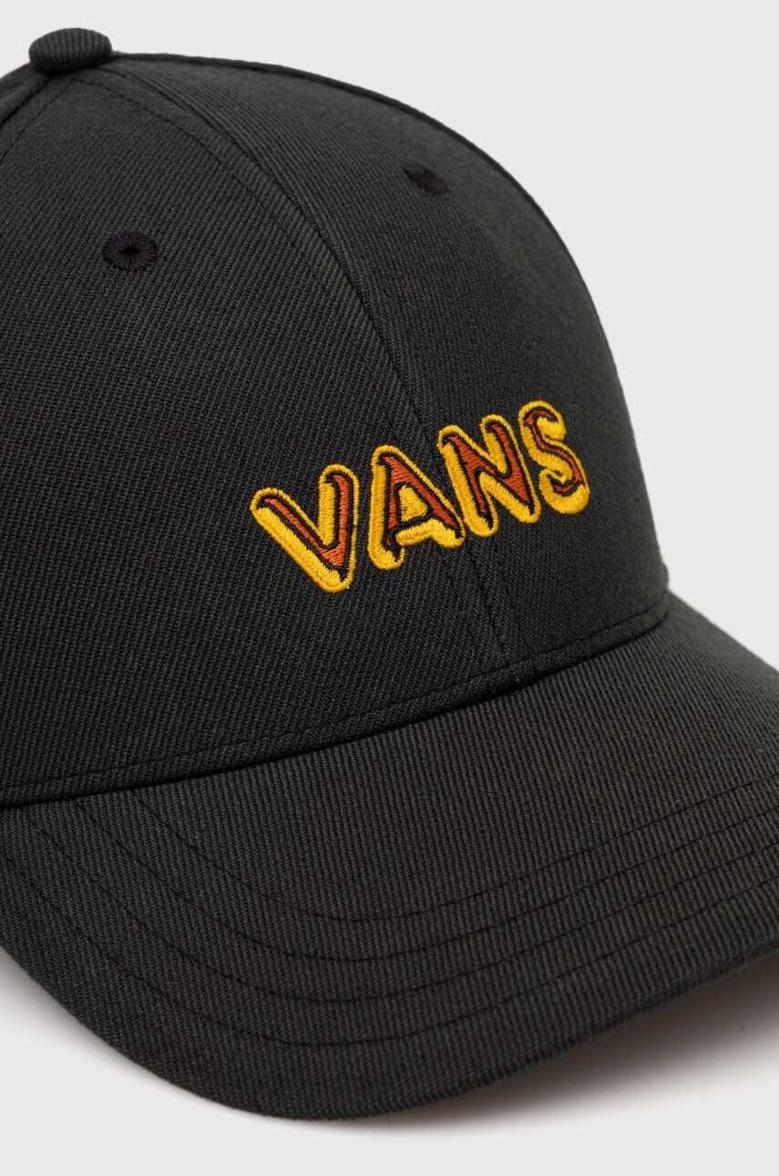 Vans Čiapka s prímesou vlny šedá farba s nášivkou - Pepit.sk