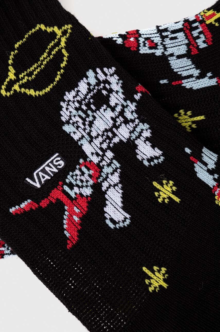 Vans Detské ponožky VN000CAQBLK1 DJ ROCKET JAM CREW SOCK čierna farba - Pepit.sk