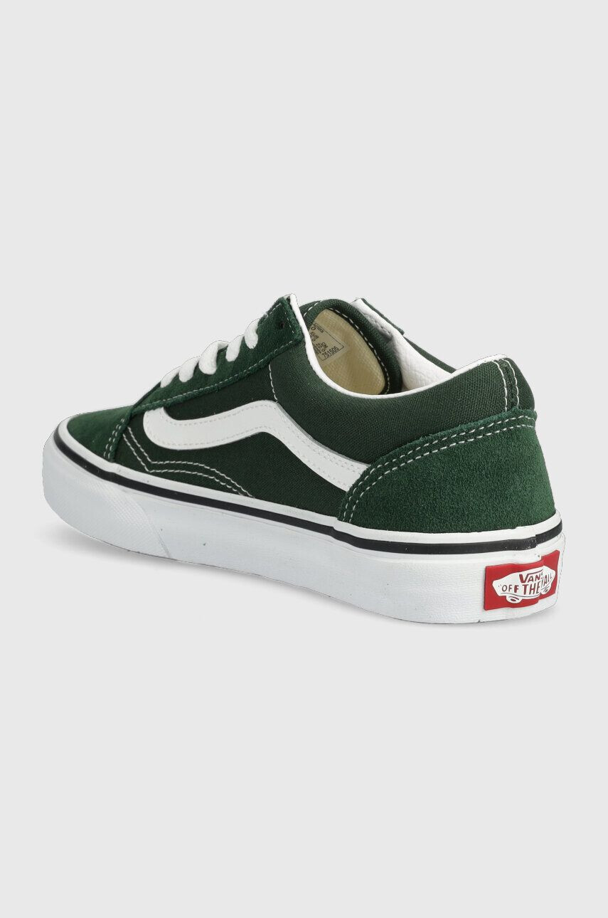 Vans Detské tenisky JN Old Skool zelená farba - Pepit.sk