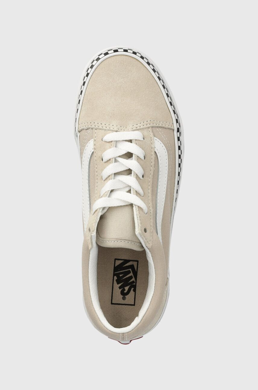 Vans Detské tenisky JN Old Skool béžová farba - Pepit.sk