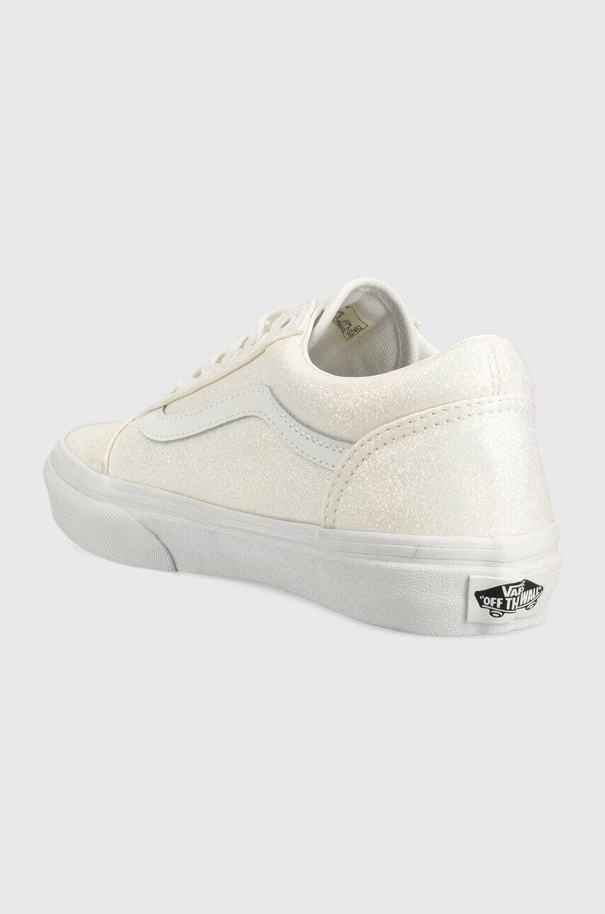 Vans Detské tenisky JN Old Skool GLTR WHITE biela farba - Pepit.sk