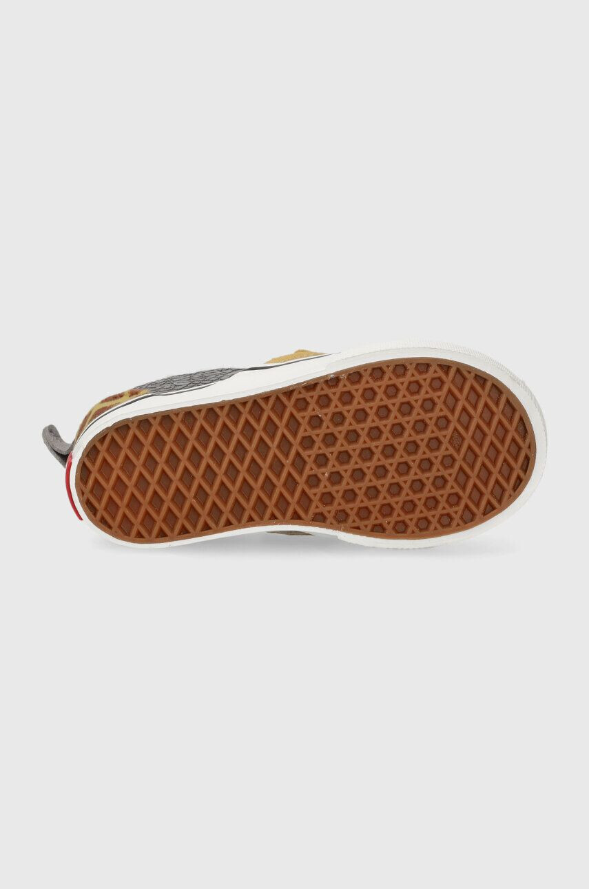 Vans Detské tenisky Slip-On V Rinoceraffe VN000BVAC0V1 žltá farba - Pepit.sk