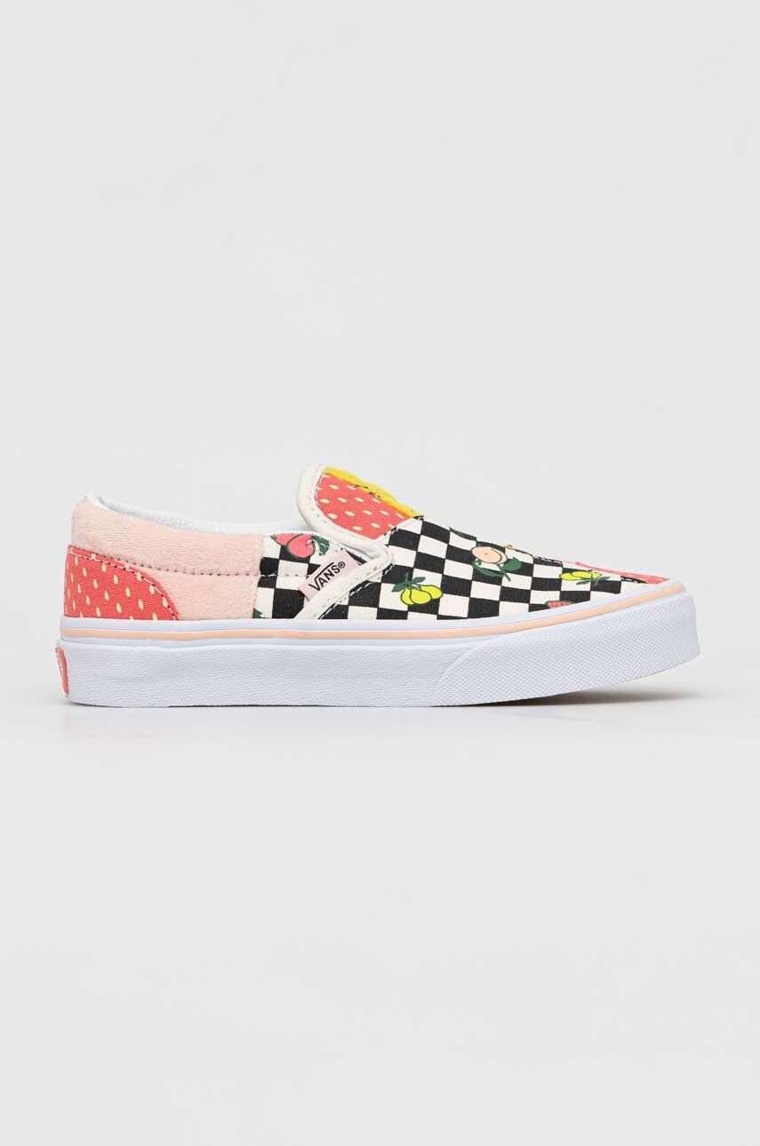 Vans Detské tenisky UY Classic Slip On Patch FRTC MDGRE - Pepit.sk