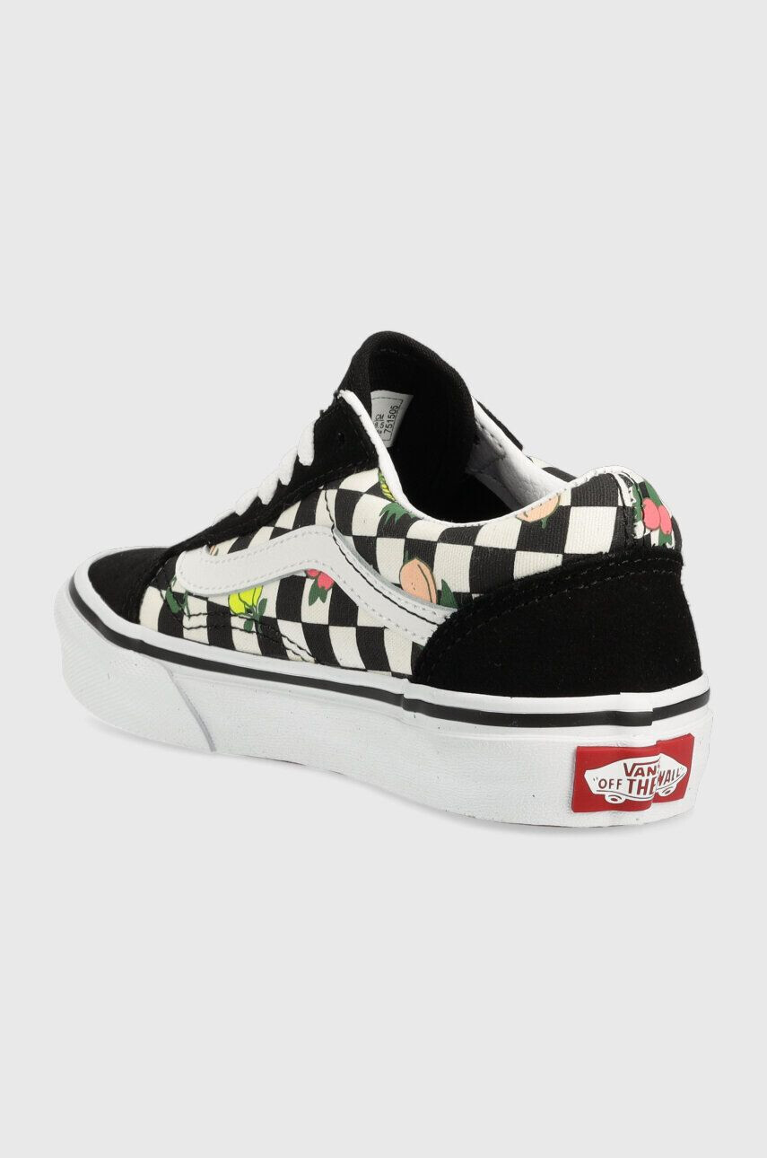 Vans Detské tenisky UY Old Skool FRTC BLKWH čierna farba - Pepit.sk