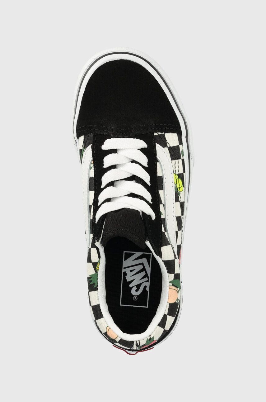 Vans Detské tenisky UY Old Skool FRTC BLKWH čierna farba - Pepit.sk