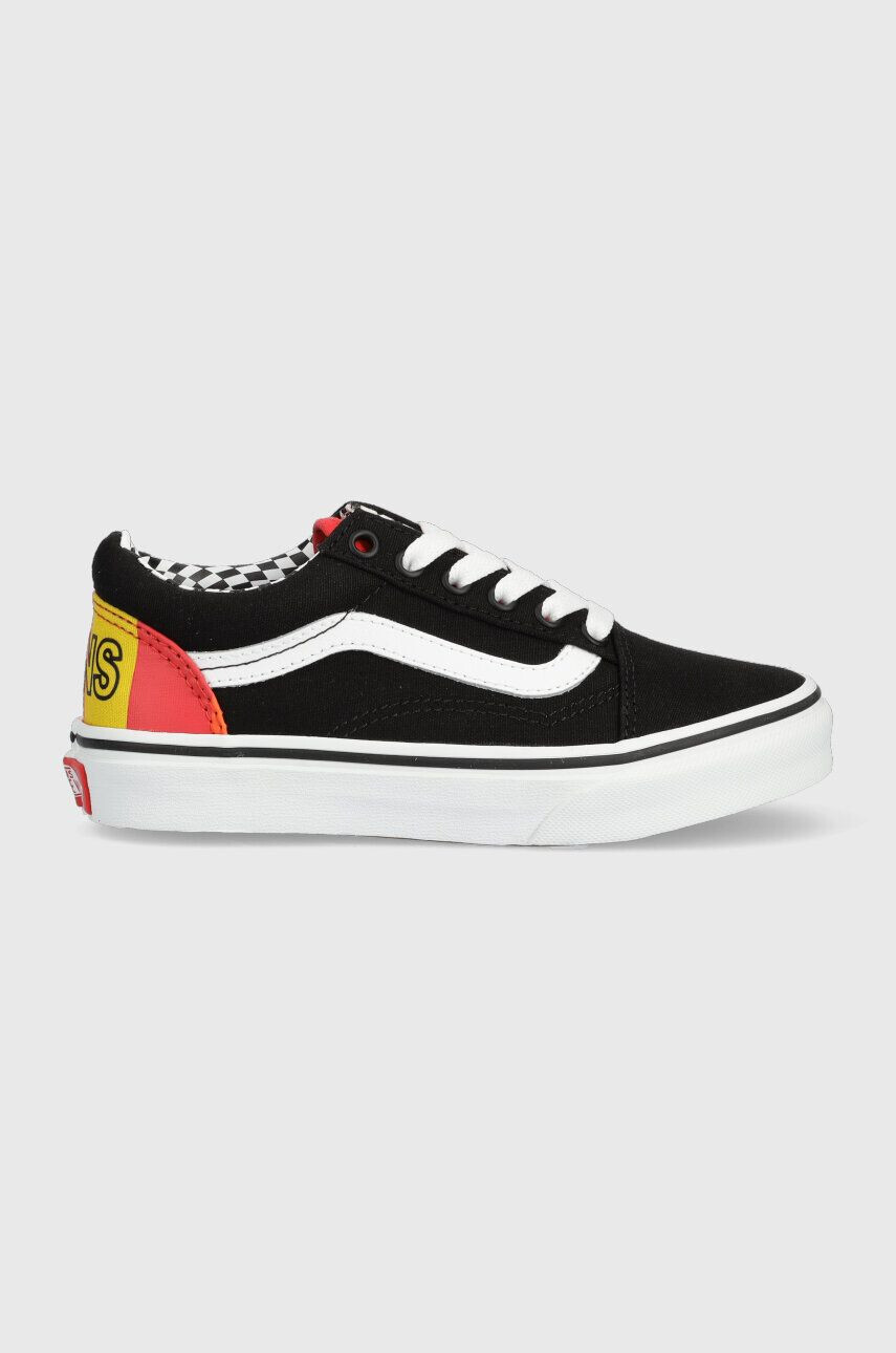 Vans Detské tenisky UY Old Skool GRDT BLKML čierna farba - Pepit.sk