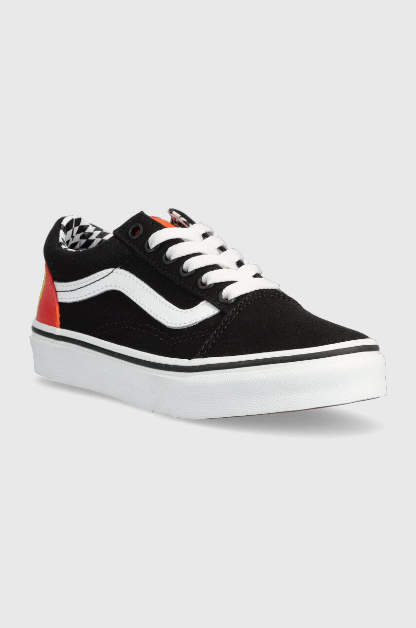 Vans Detské tenisky UY Old Skool GRDT BLKML čierna farba - Pepit.sk