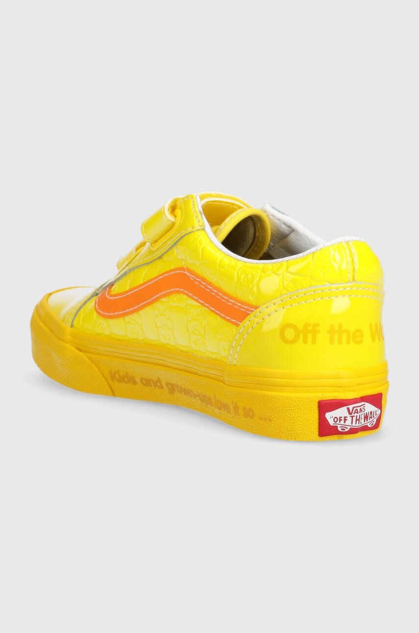 Vans Detské tenisky UY Old Skool V HARB CHBD žltá farba - Pepit.sk