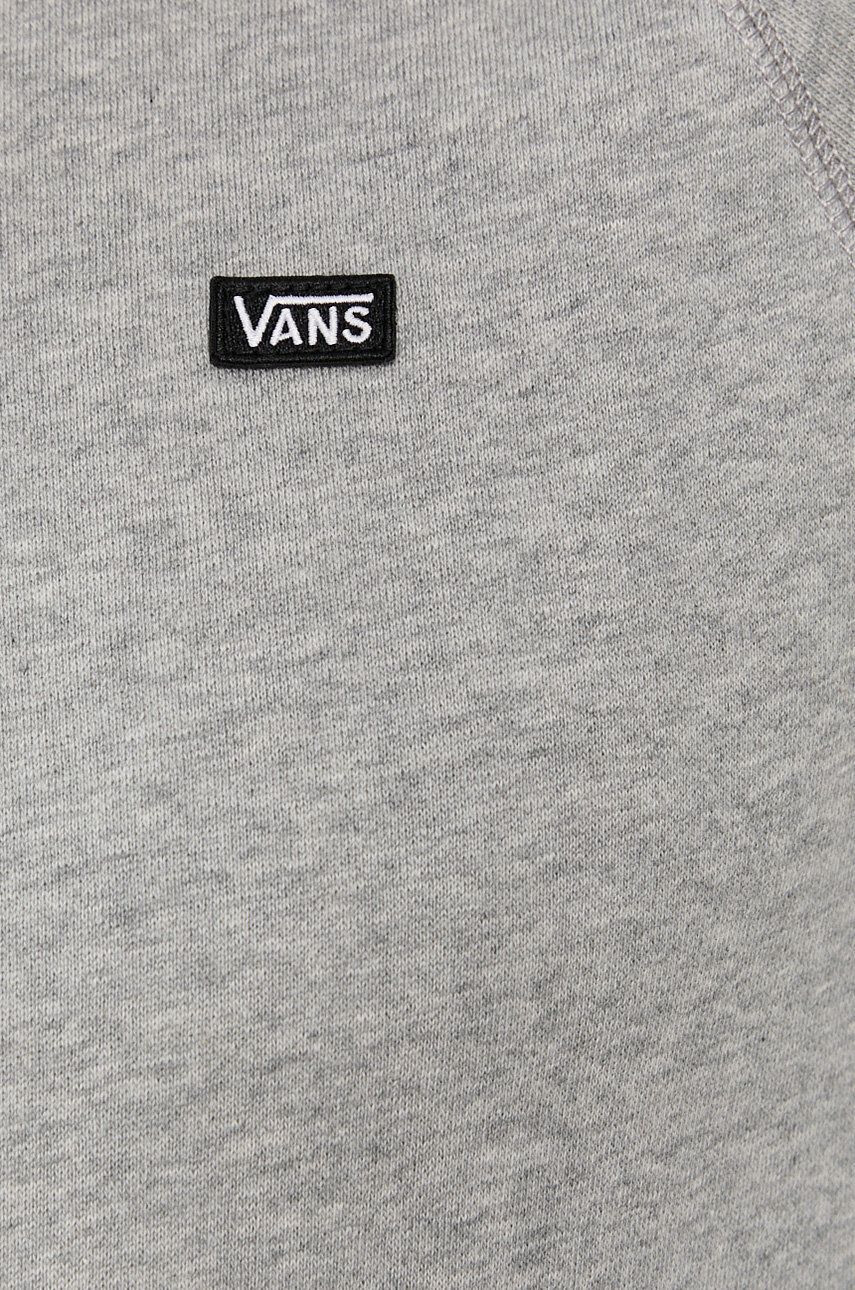 Vans Mikina VN0A49SNZ7X1-HEATHER pánska šedá farba jednofarebná - Pepit.sk