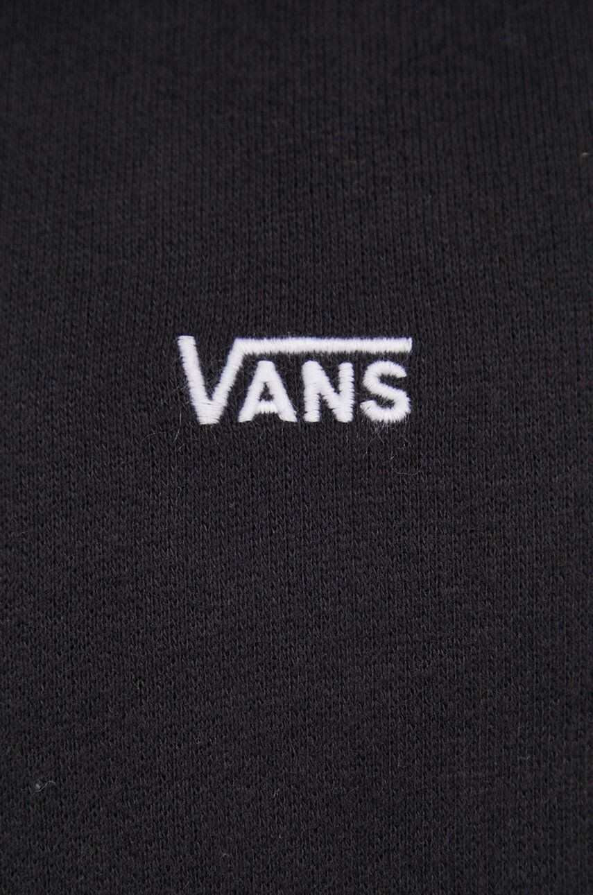 Vans Mikina VN0A4OOOBLK1-Black pánska čierna farba s nášivkou - Pepit.sk