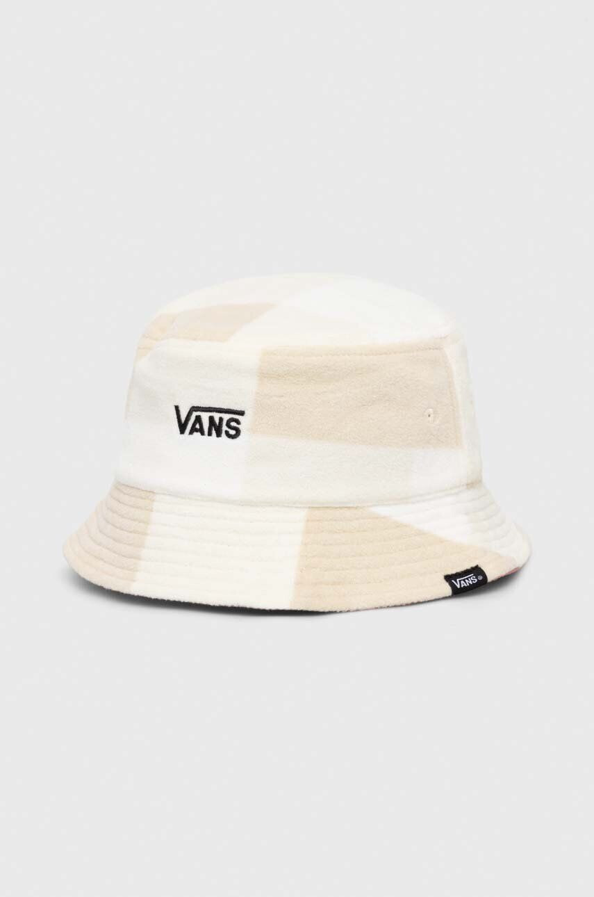 Vans Obojstranný klobúk béžová farba - Pepit.sk