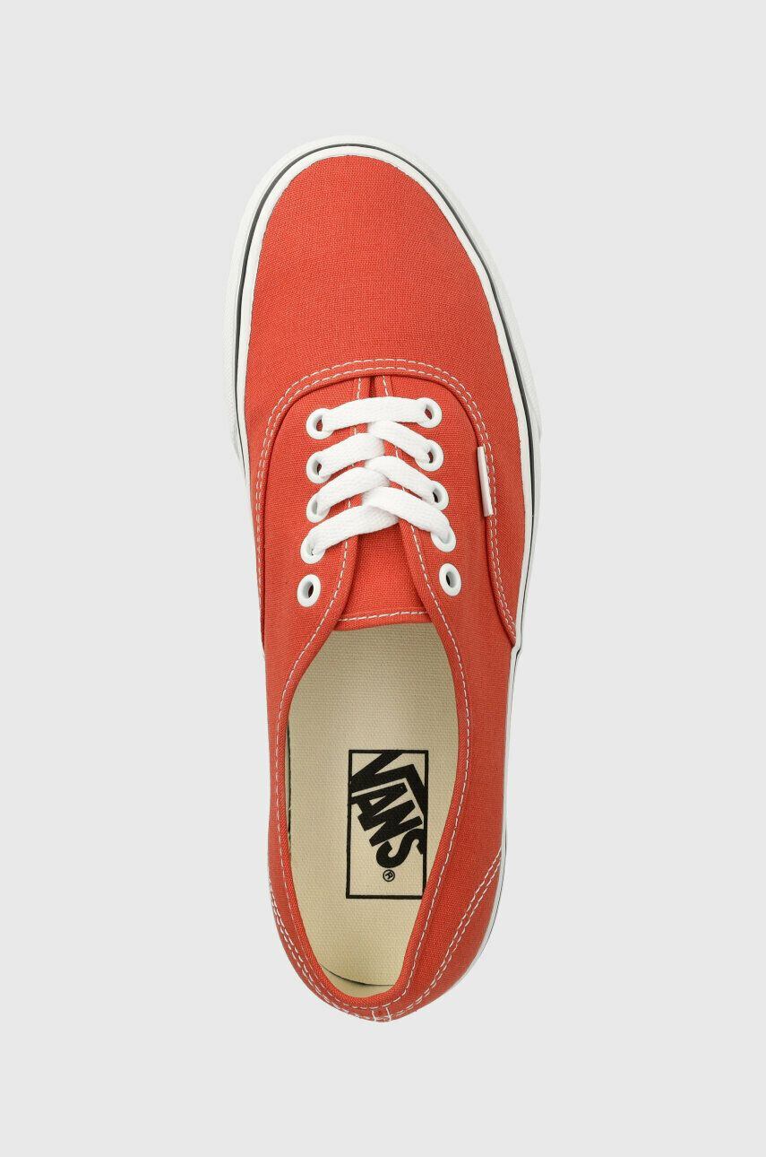 Vans Tenisky Authentic oranžová farba - Pepit.sk