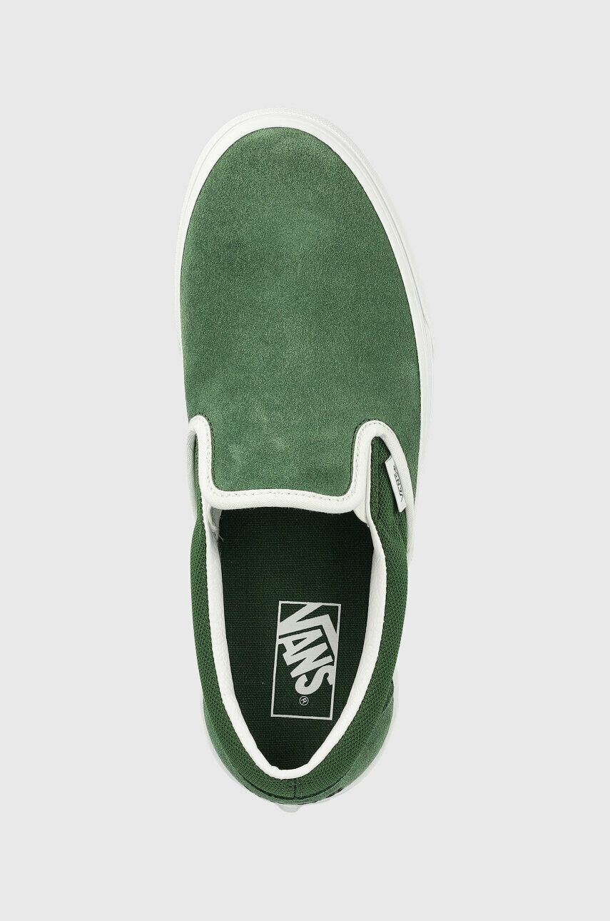 Vans Tenisky Classic Slip-On zelená farba VN0A7Q5DY9H1 - Pepit.sk