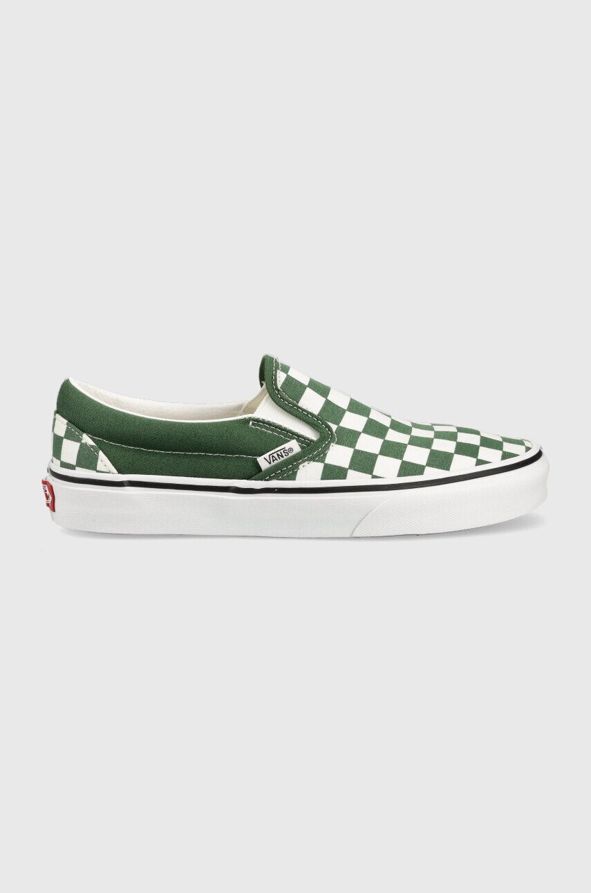 Vans Tenisky Classic Slip-On zelená farba VN0A7Q5D6QU1 - Pepit.sk