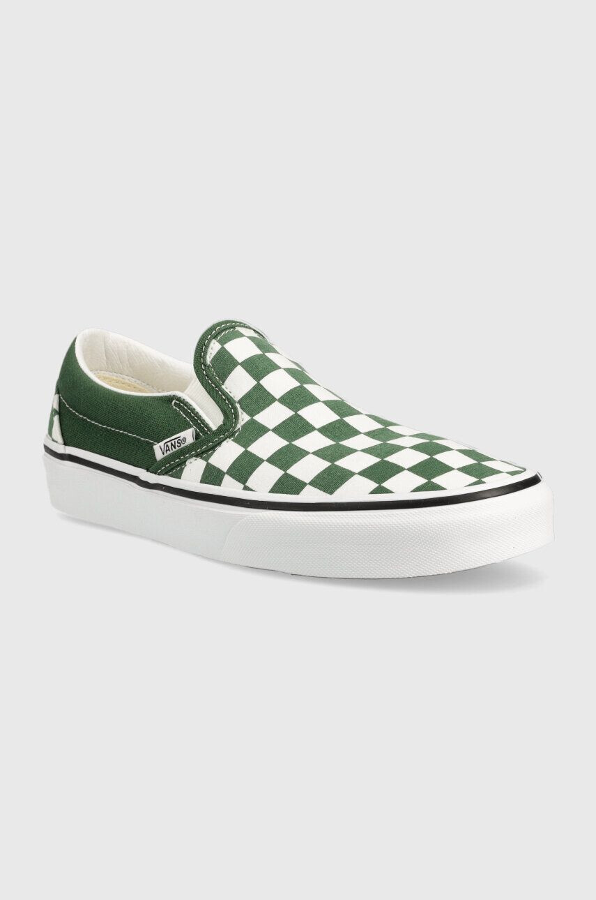 Vans Tenisky Classic Slip-On zelená farba VN0A7Q5D6QU1 - Pepit.sk