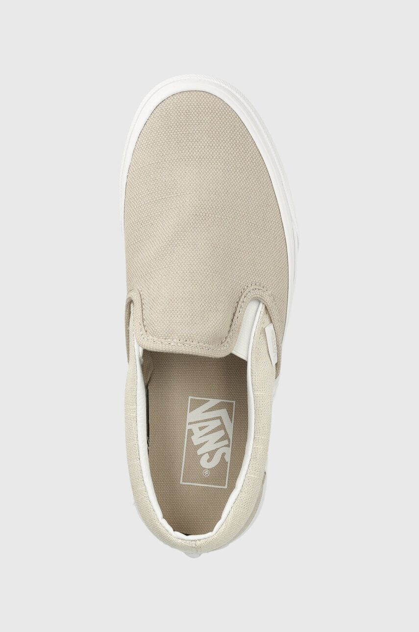 Vans Tenisky Classic Slip-On béžová farba VN0A7Q5DNTR1 - Pepit.sk