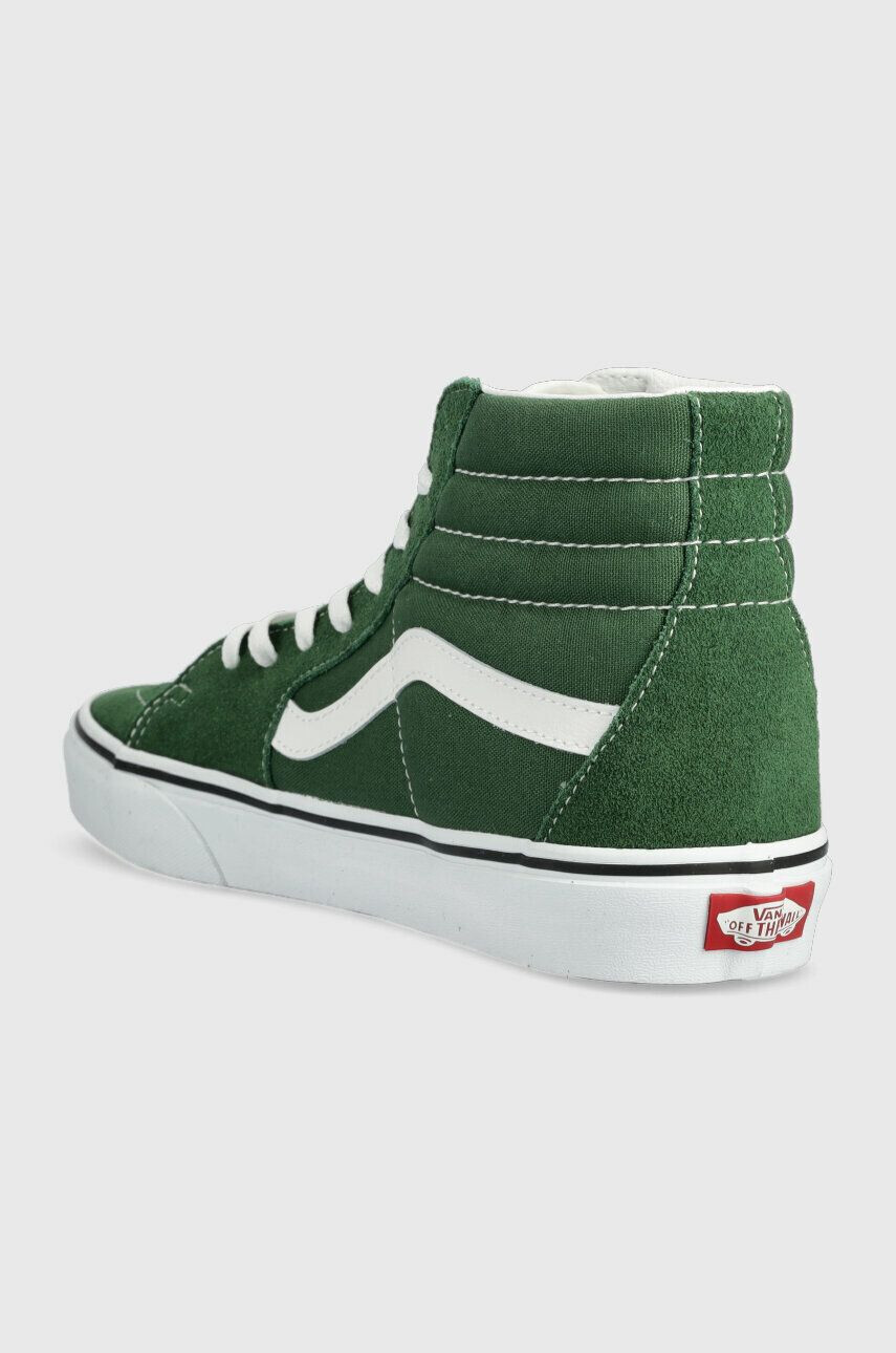 Vans Tenisky SK8-Hi zelená farba VN0005U96QU1 - Pepit.sk