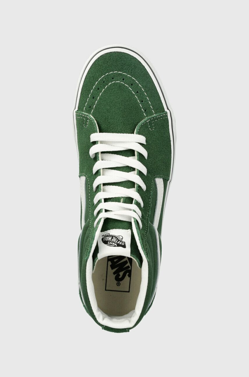 Vans Tenisky SK8-Hi zelená farba VN0005U96QU1 - Pepit.sk