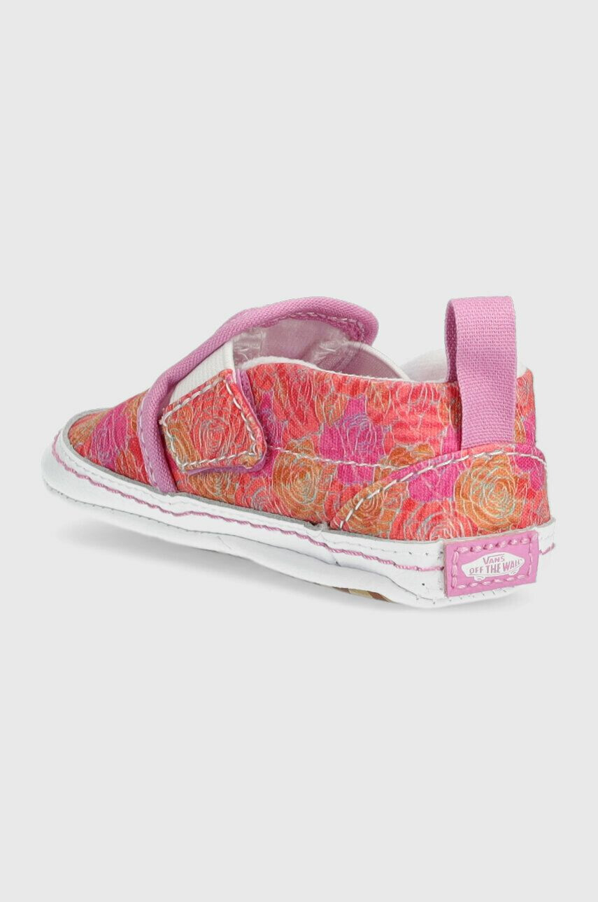 Vans Topánky pre bábätká IN Slip On V Crib ROSE MPINK ružová farba - Pepit.sk