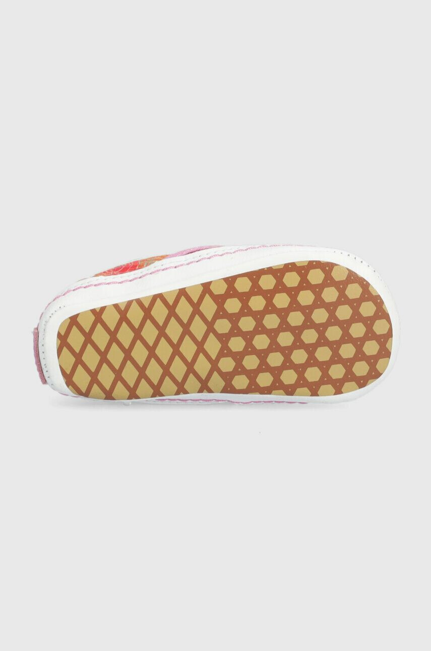 Vans Topánky pre bábätká IN Slip On V Crib ROSE MPINK ružová farba - Pepit.sk