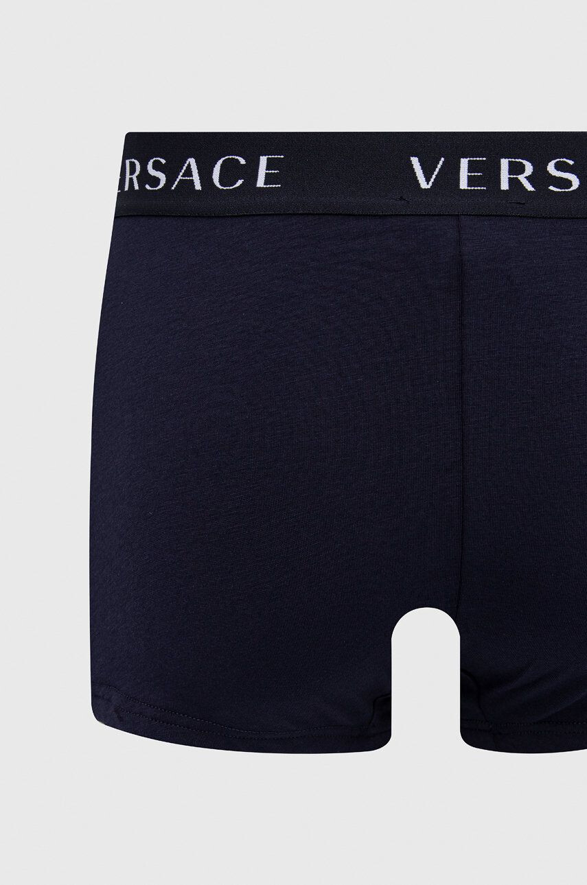 Versace Boxerky (2-pak) pánske tmavomodrá farba - Pepit.sk