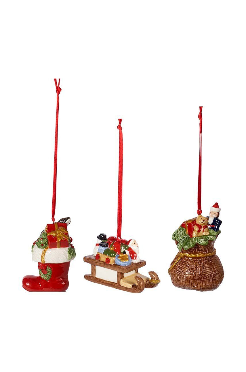 Villeroy & Boch Sada vianočných ozdôb Nostalgic Ornaments 3-pak - Pepit.sk