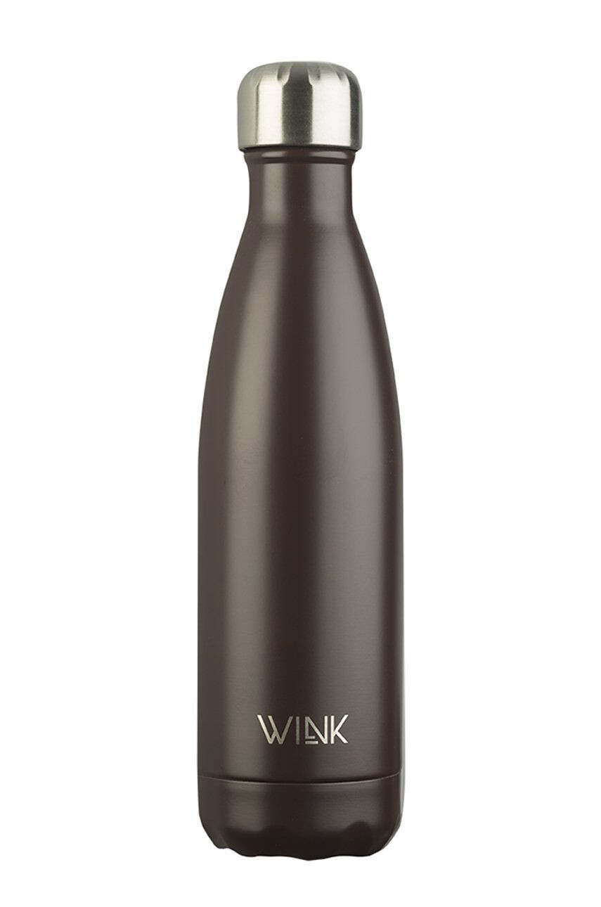 Wink Bottle Termo fľaša BROWN - Pepit.sk