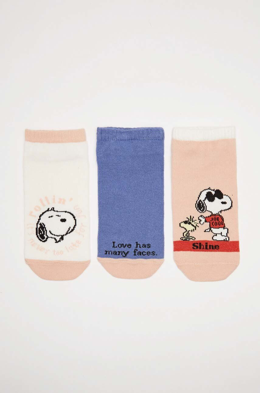 women'secret Ponožky Snoopy 3-pak - Pepit.sk