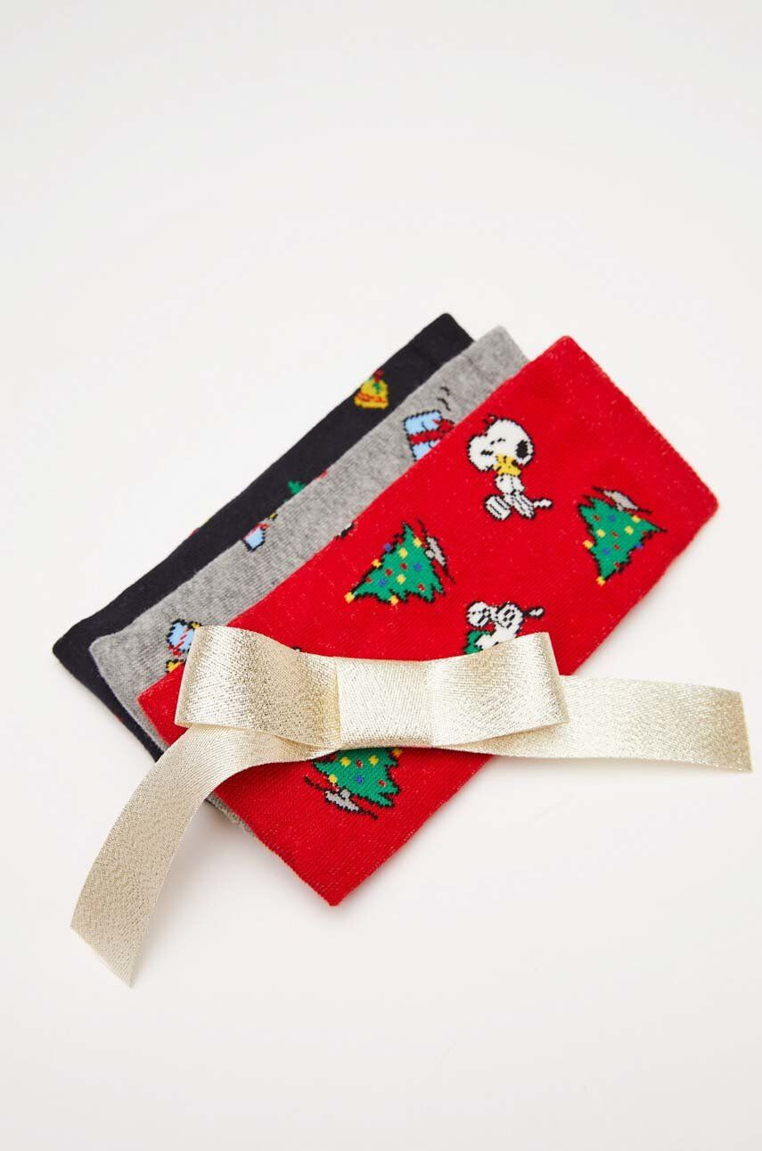 women'secret Ponožky Snoopy Xmas 3-pak - Pepit.sk