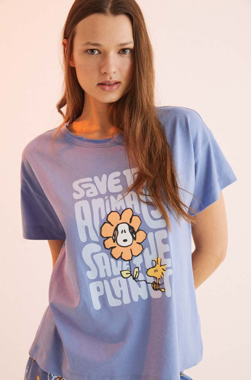 women'secret Bavlnené pyžamo Snoopy bavlnené 3136931 - Pepit.sk