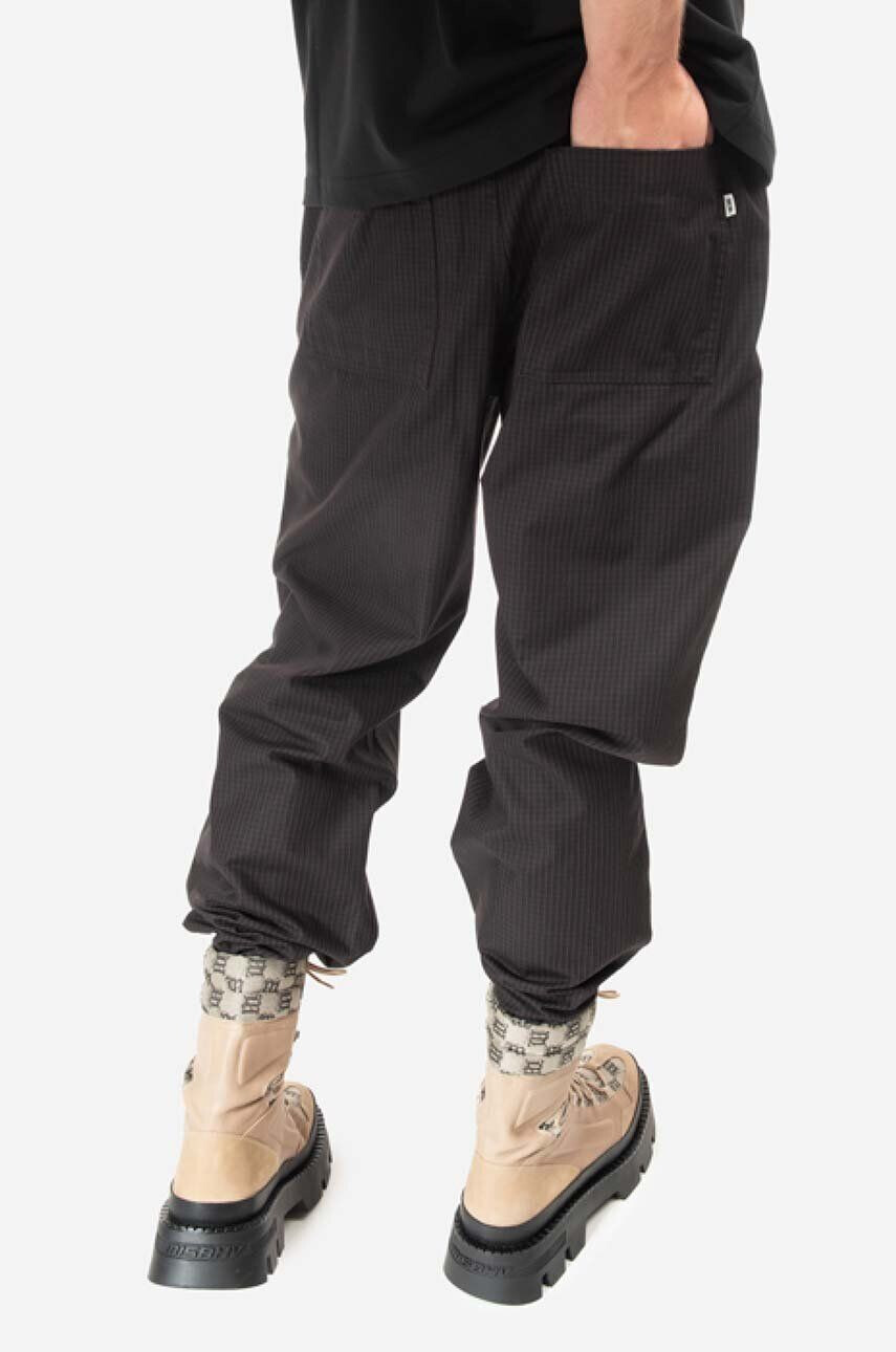 Wood Wood Bavlnené nohavice Stanley Crispy Check Trousers - Pepit.sk