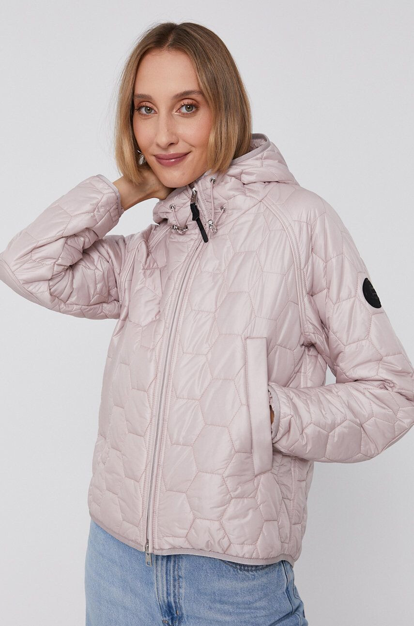 Woolrich Bunda CFWWOU0587FRUT2635-5466 dámska fialová farba prechodná - Pepit.sk